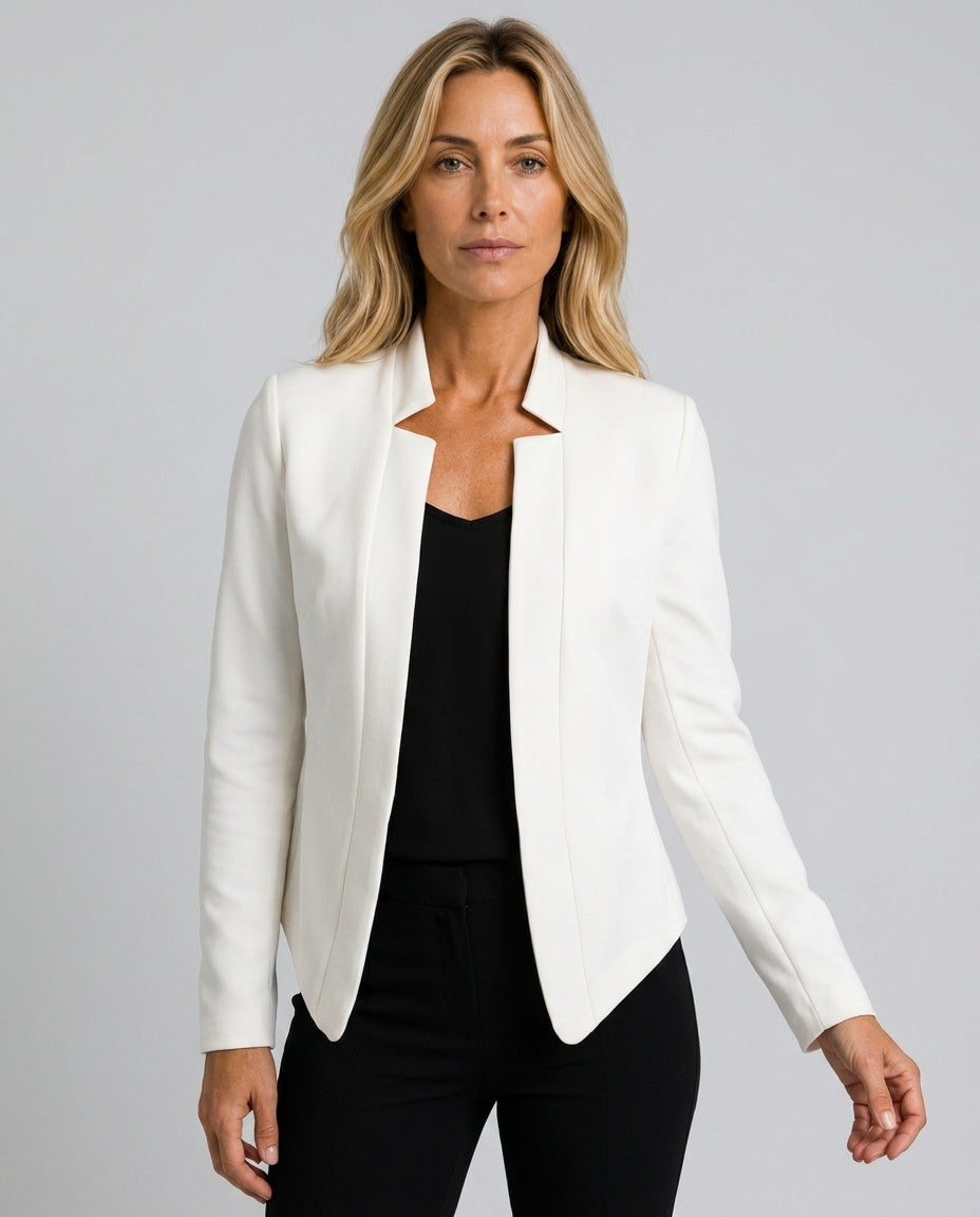 Cleo | Longline Open Front Blazer