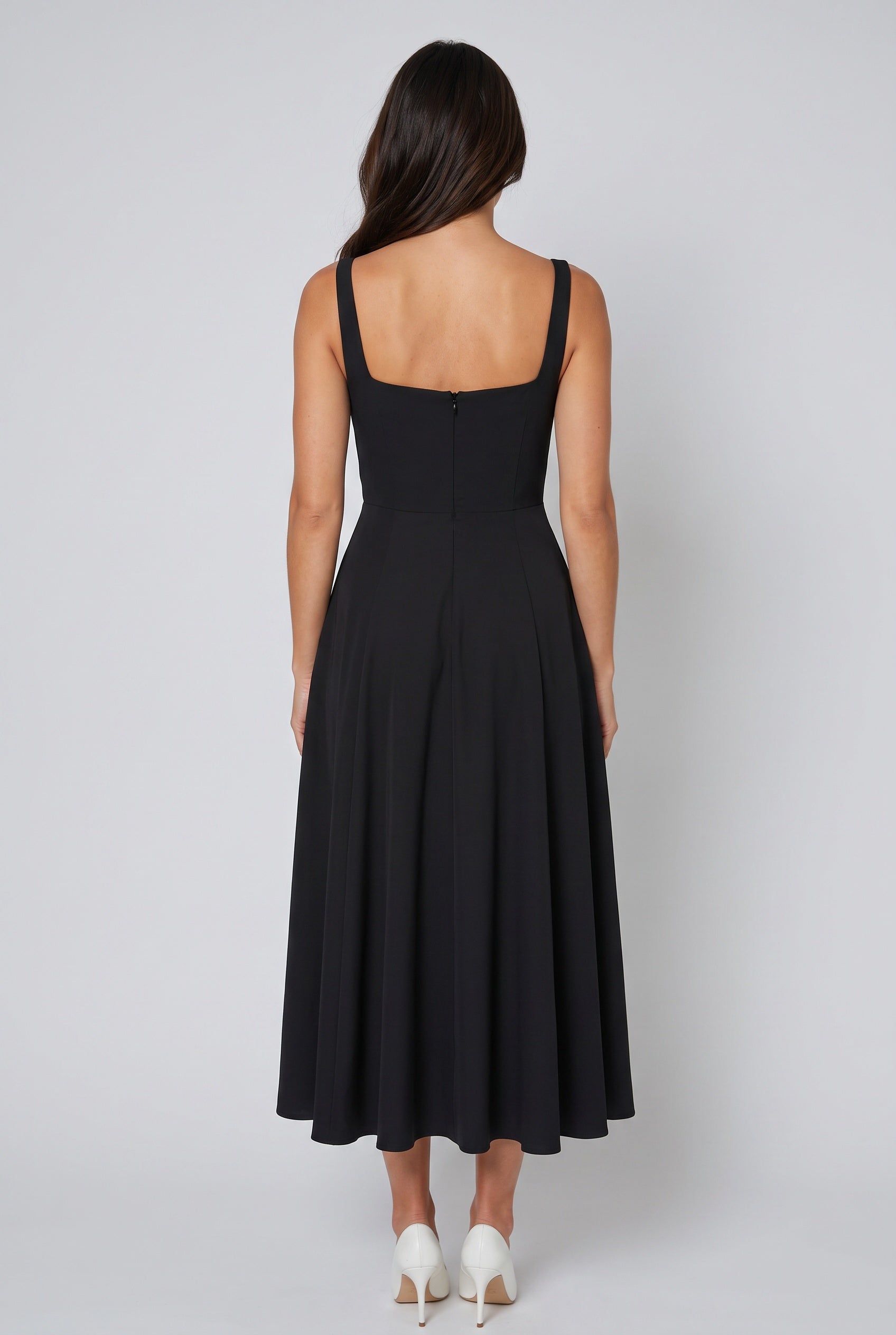 Cleo | Elegant Formal Midi Dress