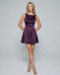 Mira | Sleeveless Floral Print Mini Dress