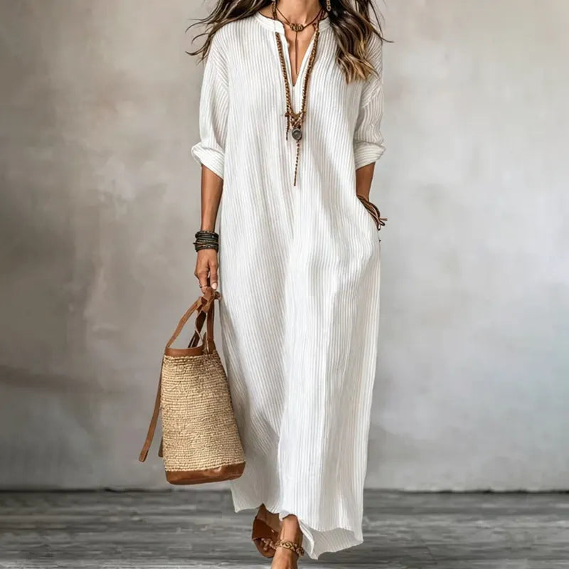 Remi | Flowy V-Neck Maxi Dress