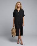 Sunny | Relaxed Midi Shirt Dress