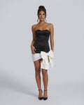 Margot | Strapless Fitted Mini Dress