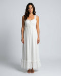 Tessa | Ruffle Strap Flowing Midi Dress