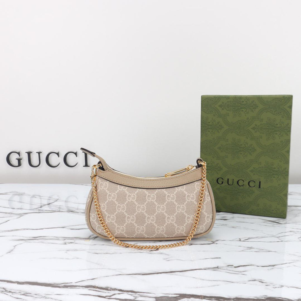 Ivory Chain Mini Shoulder Bag