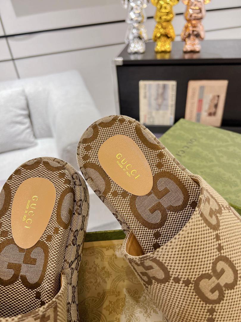 Heritage Canvas Comfort Mules