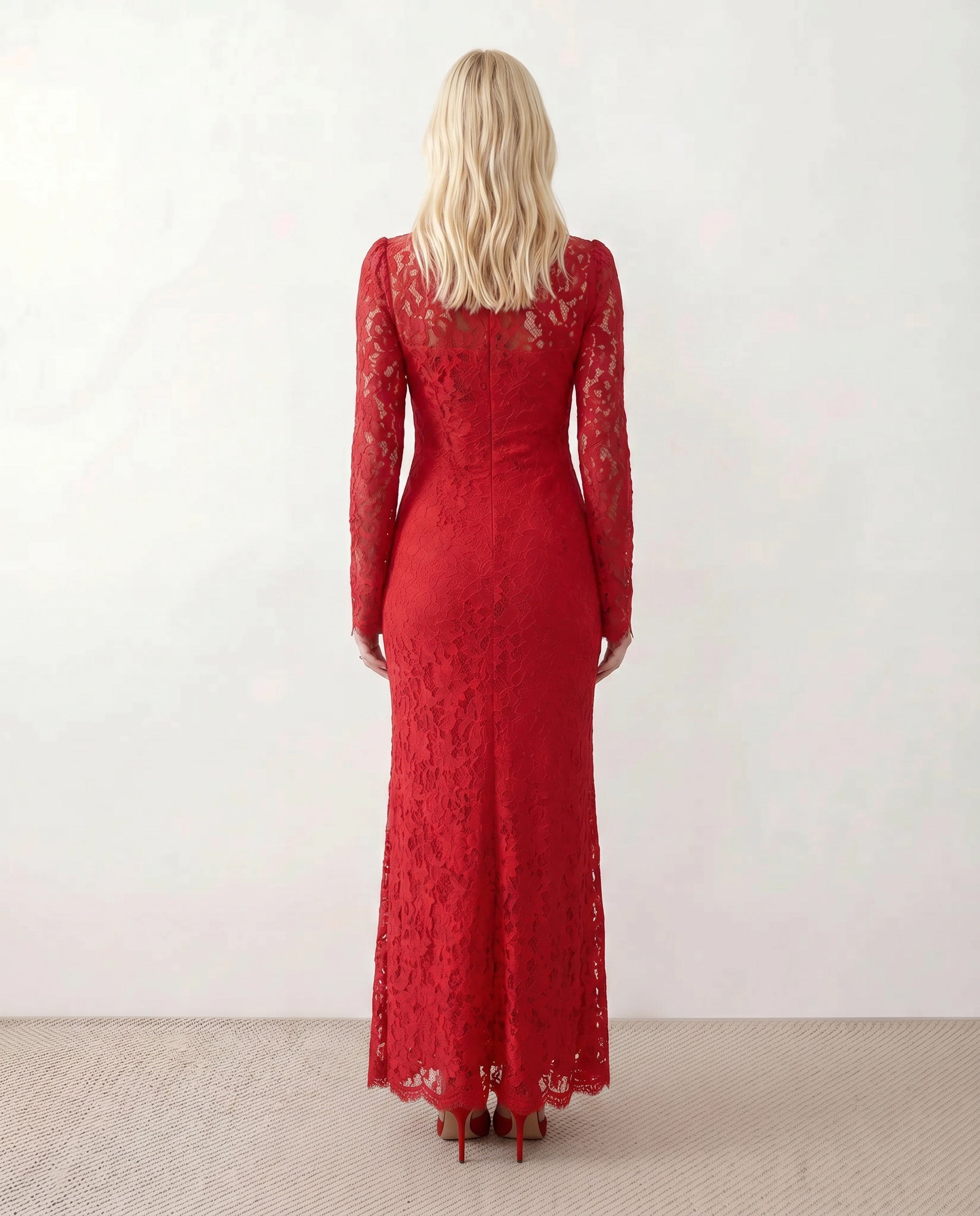 Kaia | Lace Mermaid Maxi Dress