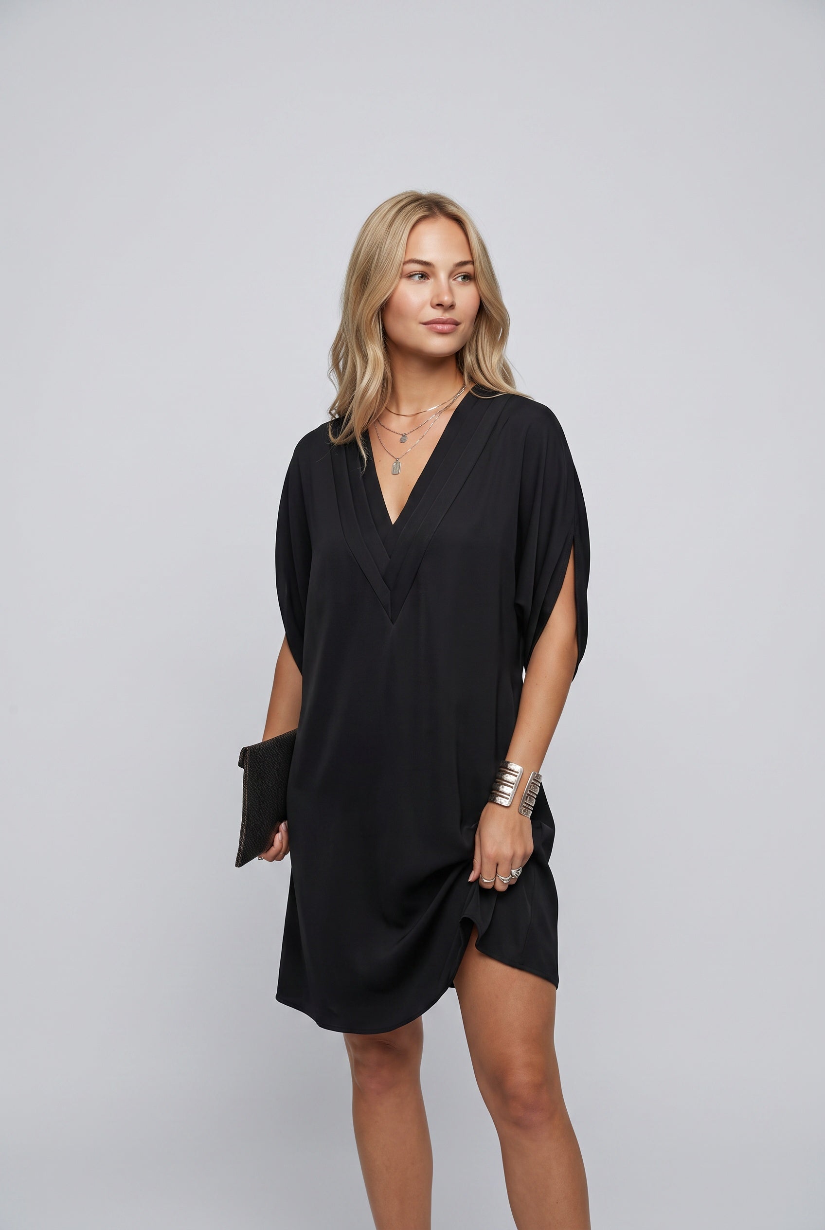 Wren | V-Neckline Mini Dress