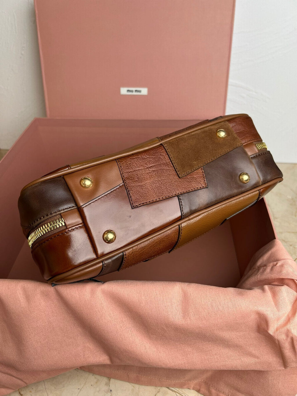 Patchwork Bowling Bag