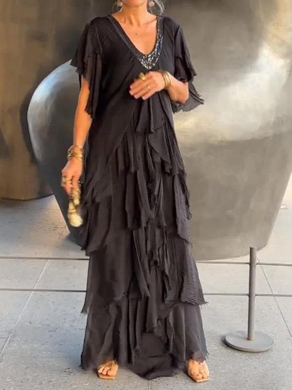 Edith | Flowy Elegant Maxi Dress