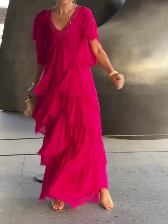 Edith | Flowy Elegant Maxi Dress
