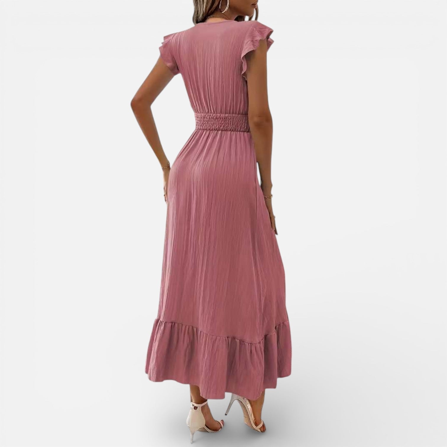 Camila | Sleeveless Flowy Maxi Dress