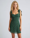 Talia | Sweetheart Floral Slip Mini Dress