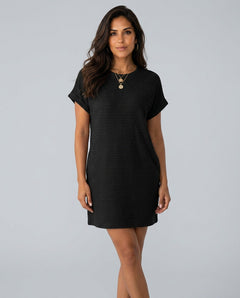 Freya | Round Neck Casual Summer Midi Dress