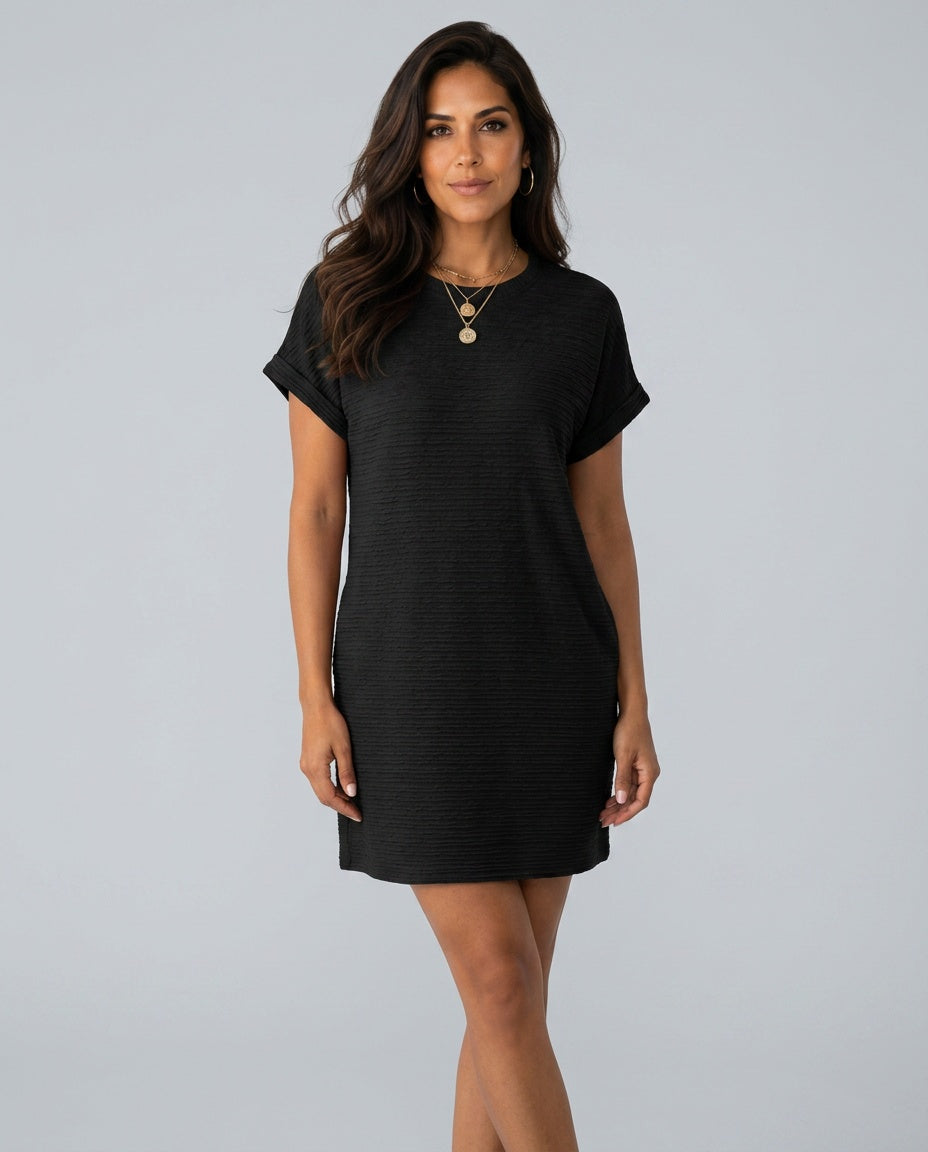 Freya | Round Neck Casual Summer Midi Dress
