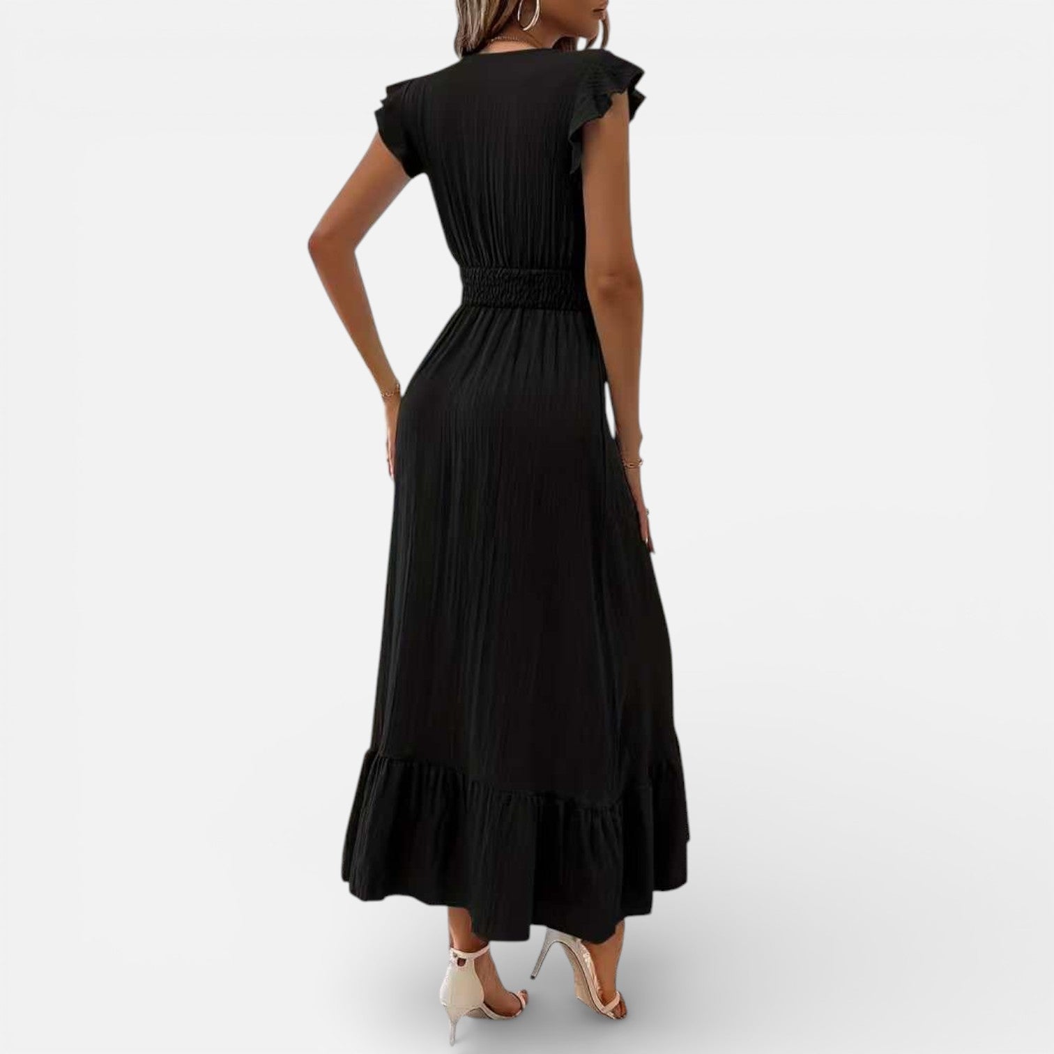 Camila | Sleeveless Flowy Maxi Dress