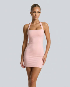 Celeste | Cut-Out Metal Detail Stretch Mini Dress