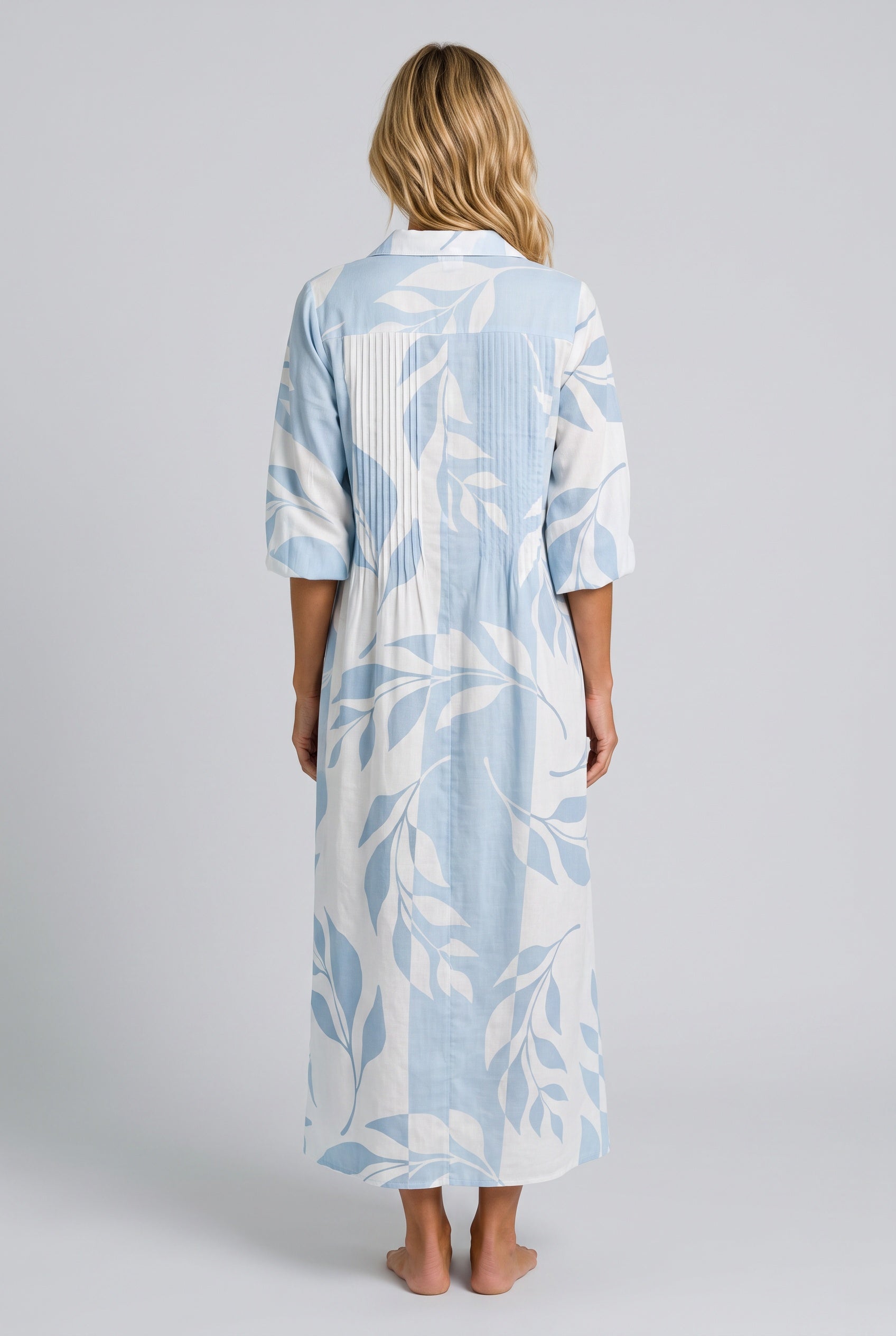 Anouk | Floral V-Neck Short Sleeve Maxi Dress