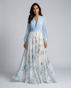 Zara | Floral Summer Maxi Dress