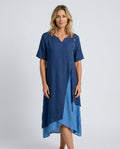 Micaela | Asymmetric Short Sleeve Two-Piece Set