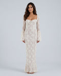 Sylvane | Lace Corset Bodice Maxi Dress