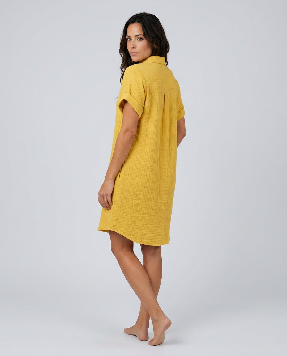Frankie | Relaxed Woven Summer Mini Dress