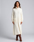 Vera | Knitted High Neck Maxi Dress