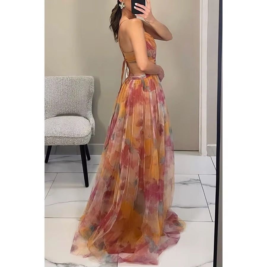 Floraya | Floral Print Maxi Dress