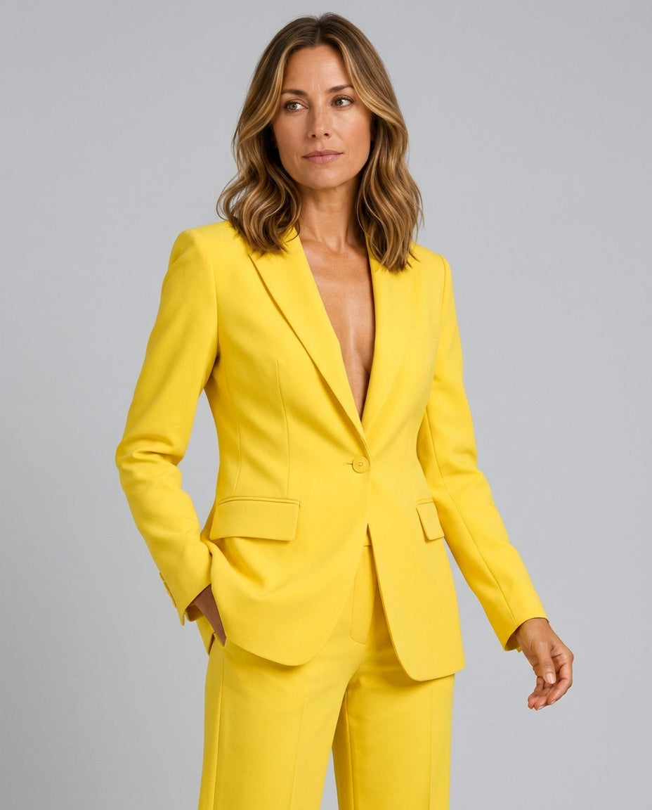 Savannah | Tailored Wide-Leg Blazer & Trouser Co-ord Set