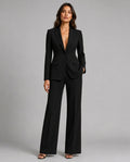 Savannah | Tailored Wide-Leg Blazer & Trouser Co-ord Set