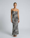 Cassandre | V-Neck Slip Maxi Dress