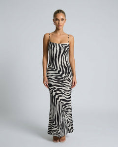Cassandre | V-Neck Slip Maxi Dress