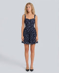 Greta | Sweetheart Floral Mini Dress