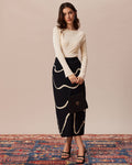 Wren | Ribbed Cut-Out Bowknot Knit Top