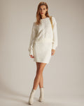 Yara | Round Neck Ribbed Cable Knit Sweater
