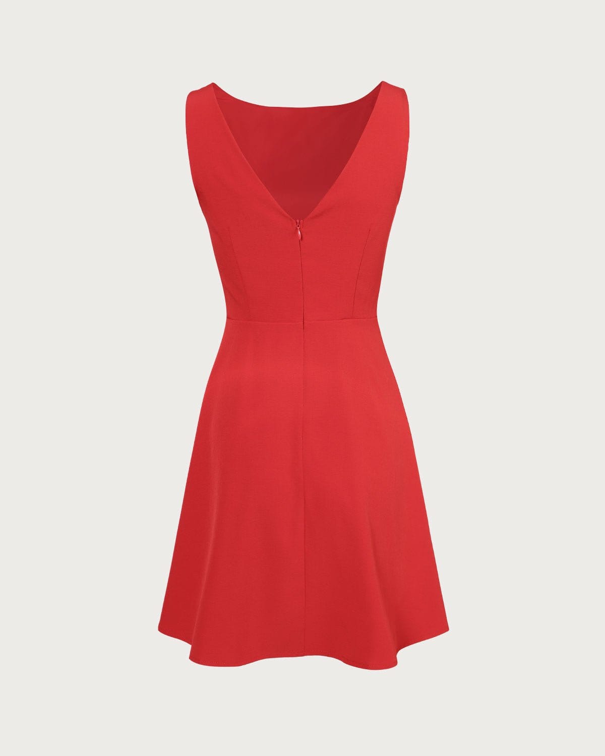 Ines | High Waisted Boat Neck Mini Dress