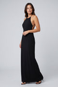 Talia | Sleeveless Gathered Waist Maxi Dress