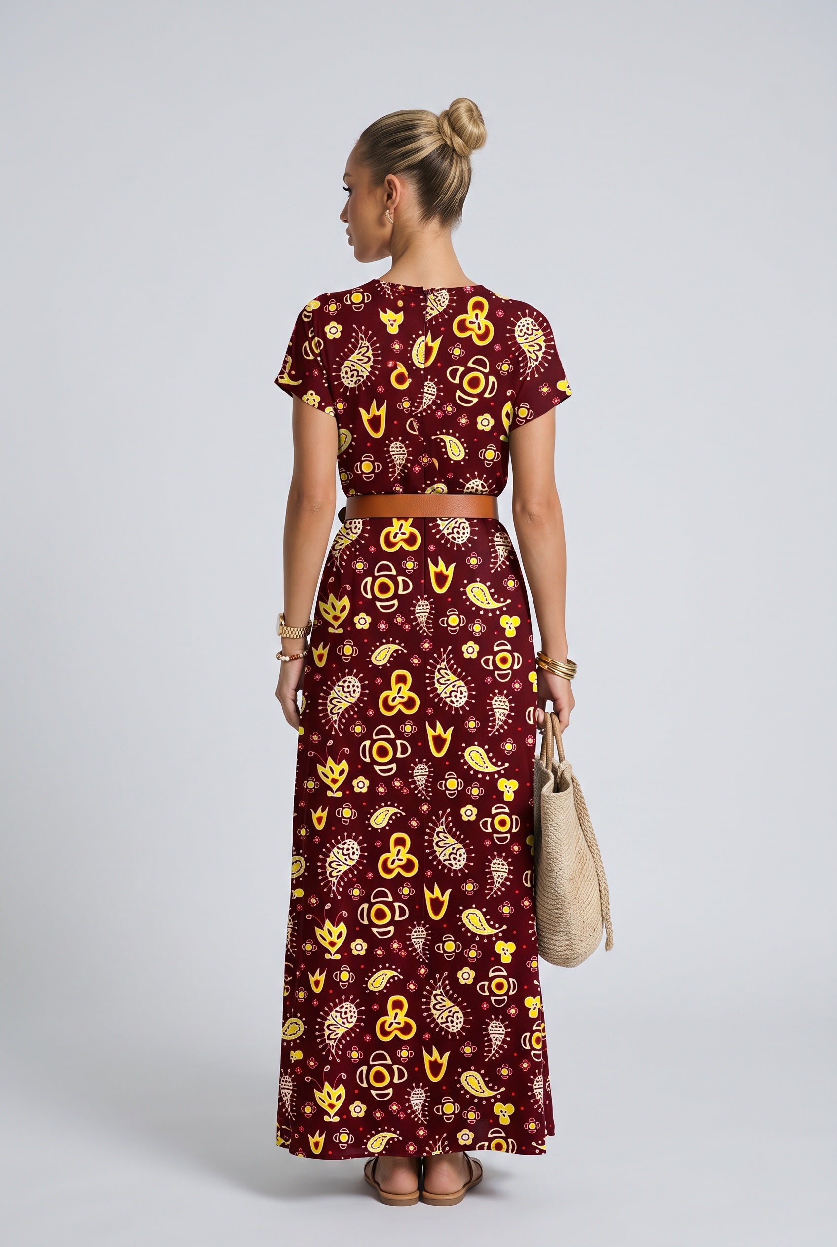 Sienna | Flowy Bohemian Maxi Dress