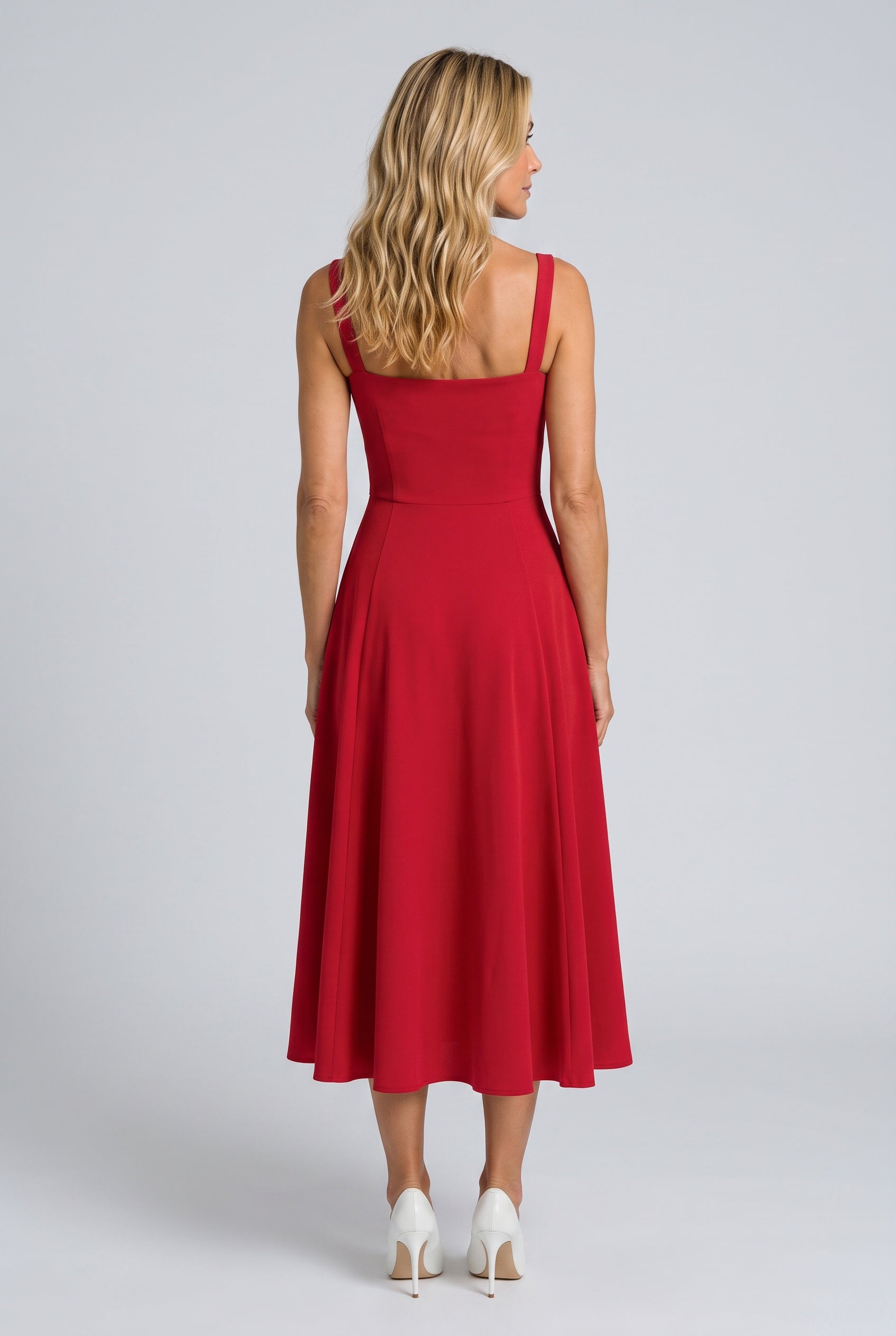Cleo | Elegant Formal Midi Dress