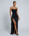 Emrielle | Beaded Corset Evening Maxi Dress
