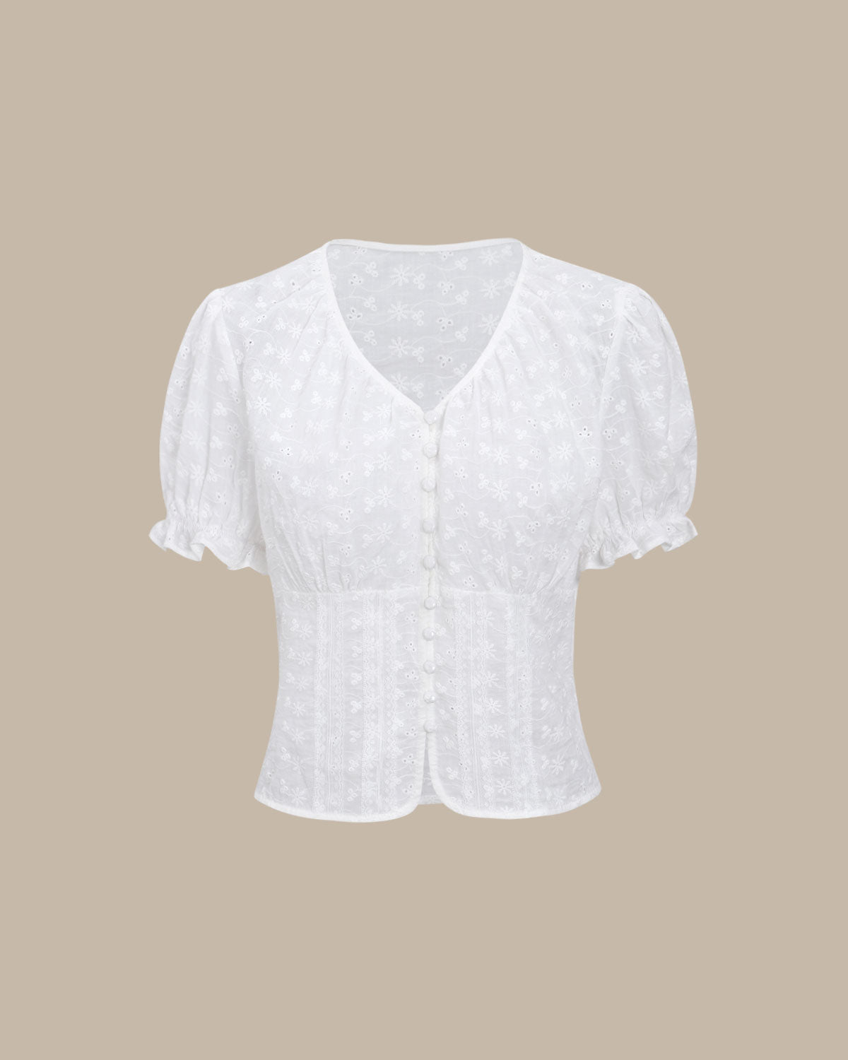 Priya | Floral Puff Sleeve Blouse