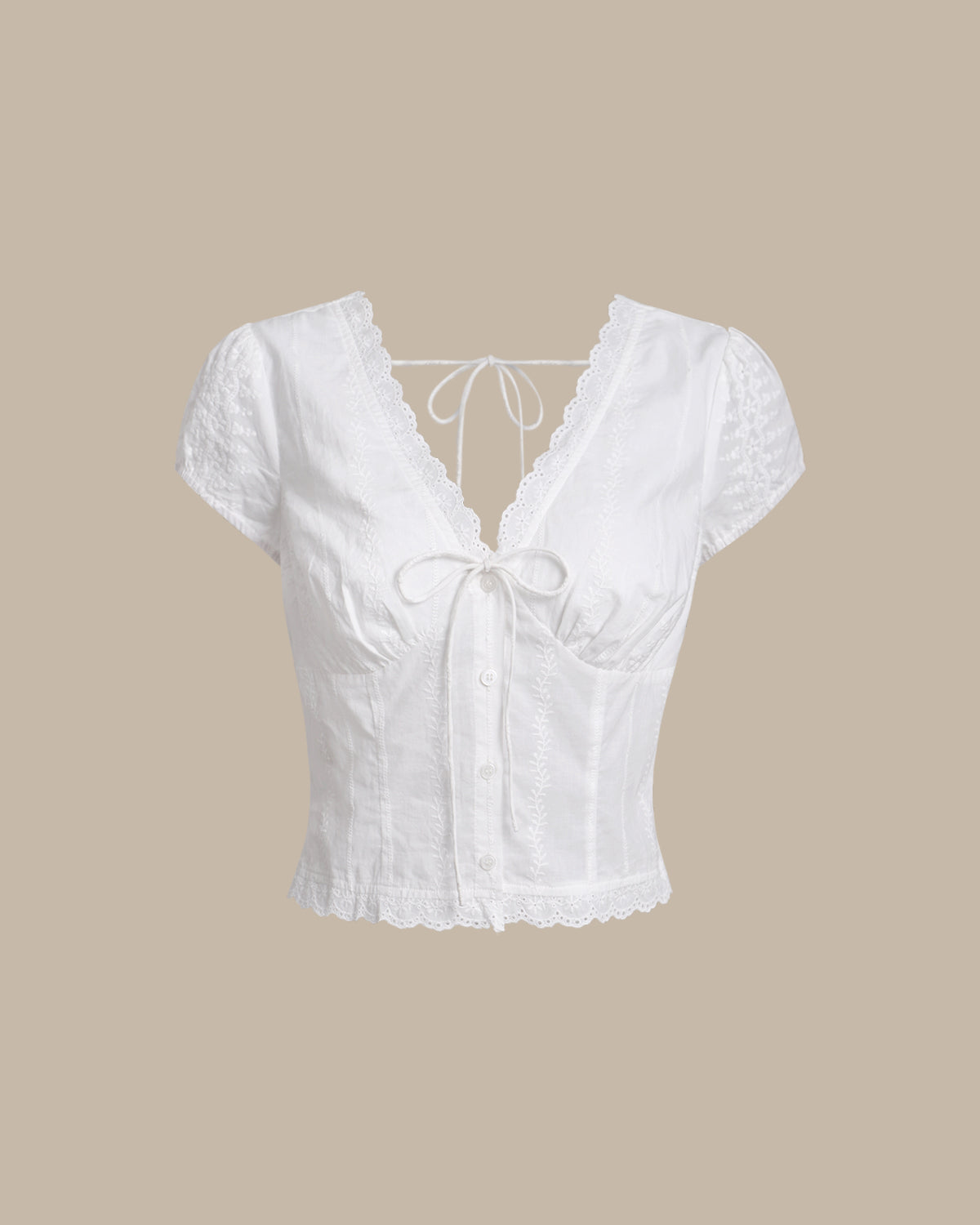 Edith | Cap Sleeve Textured Blouse