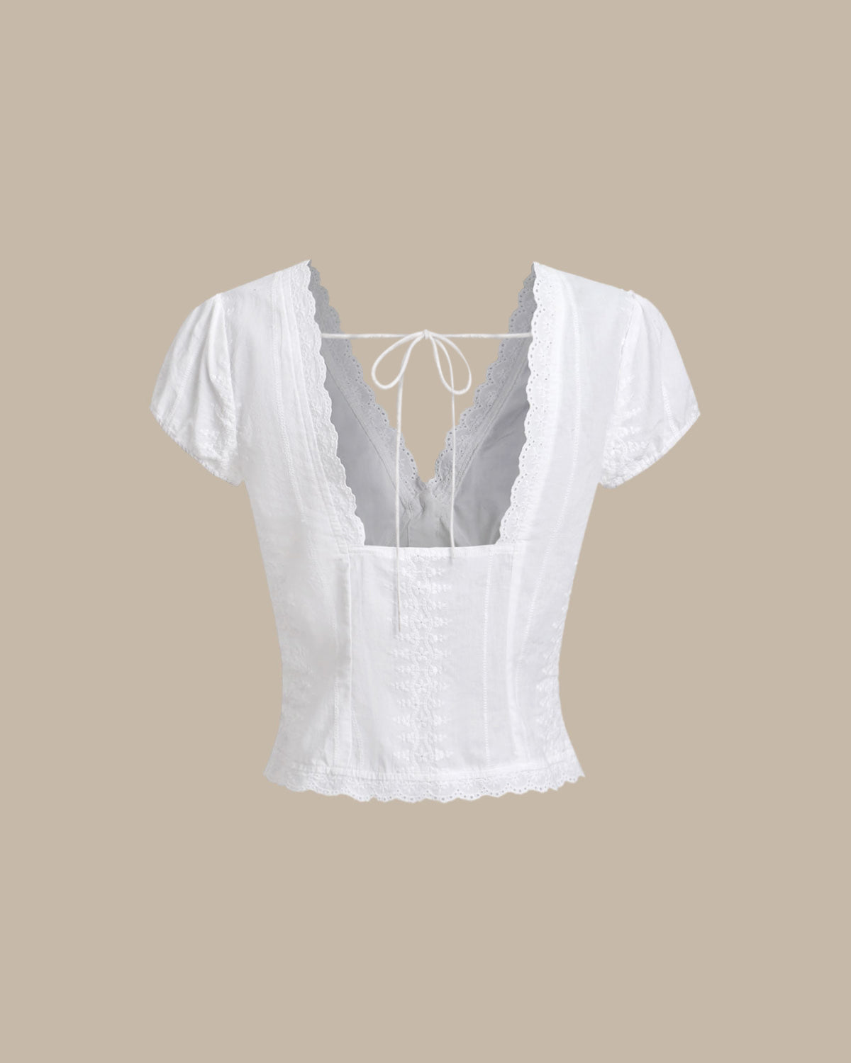 Edith | Cap Sleeve Textured Blouse