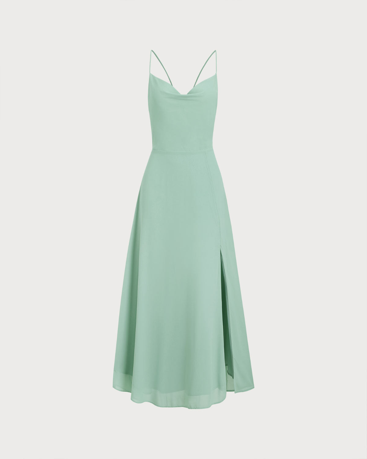 Cayla | Backless Spaghetti Strap Slip Maxi Dress