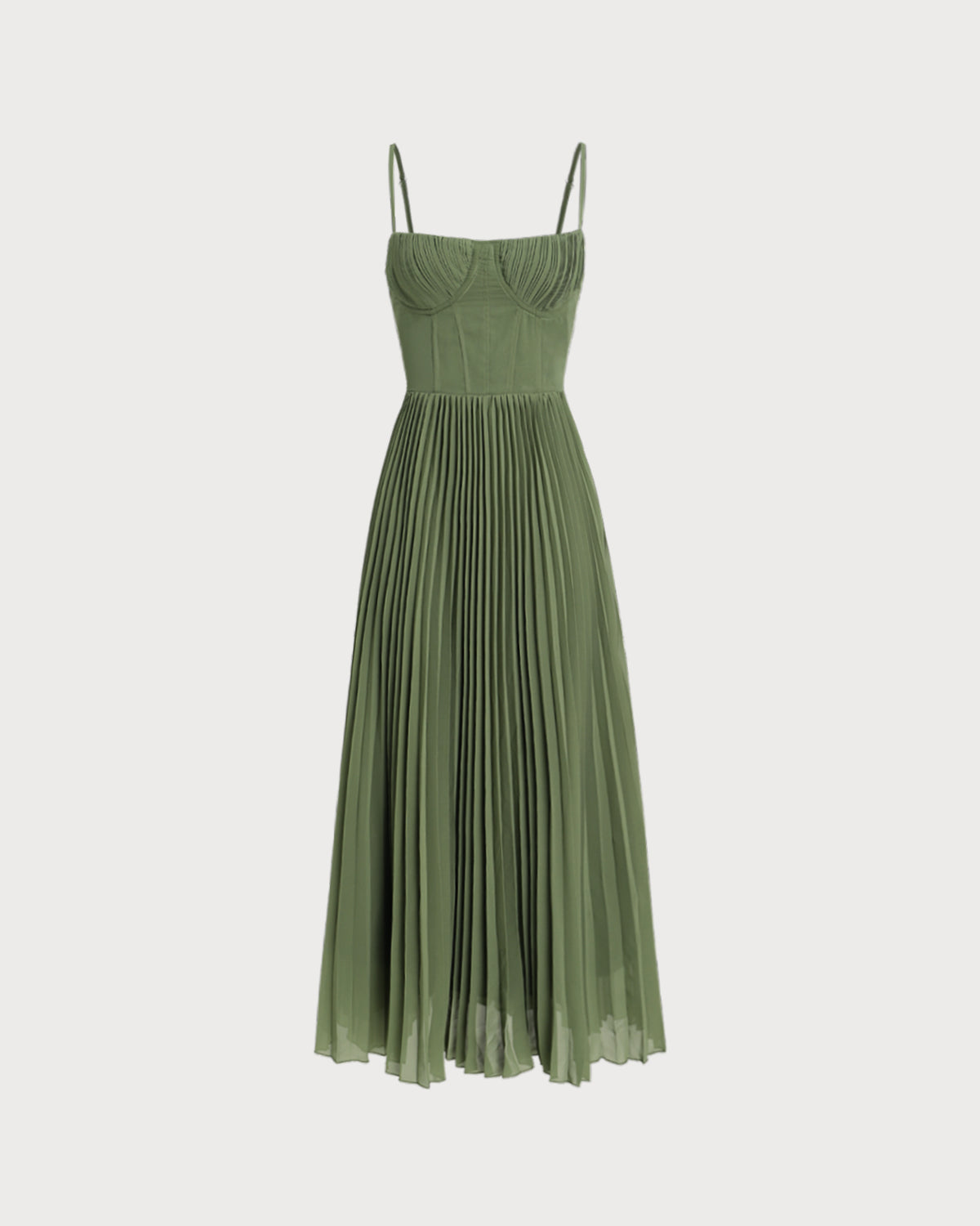 Seraphina | Sweetheart Neck Flowy Slip Maxi Dress