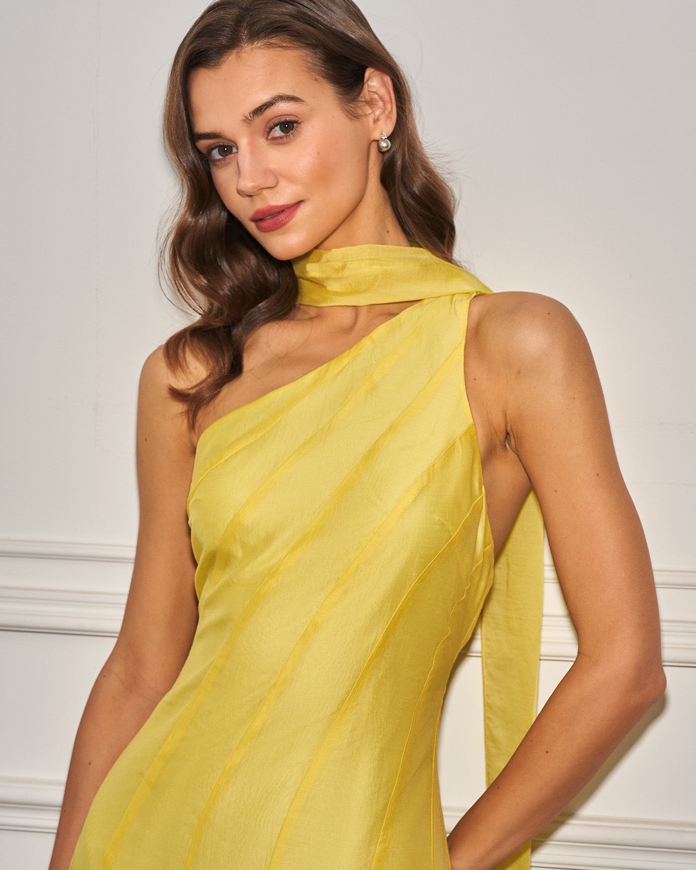 Juliette | One-Shoulder Sleeveless Mini Dress