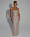 Mirabella | Lace-Trim Sleeveless Maxi Dress