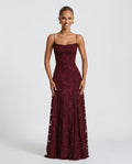 Isolde | Corset Lace-Up Back Maxi Dress