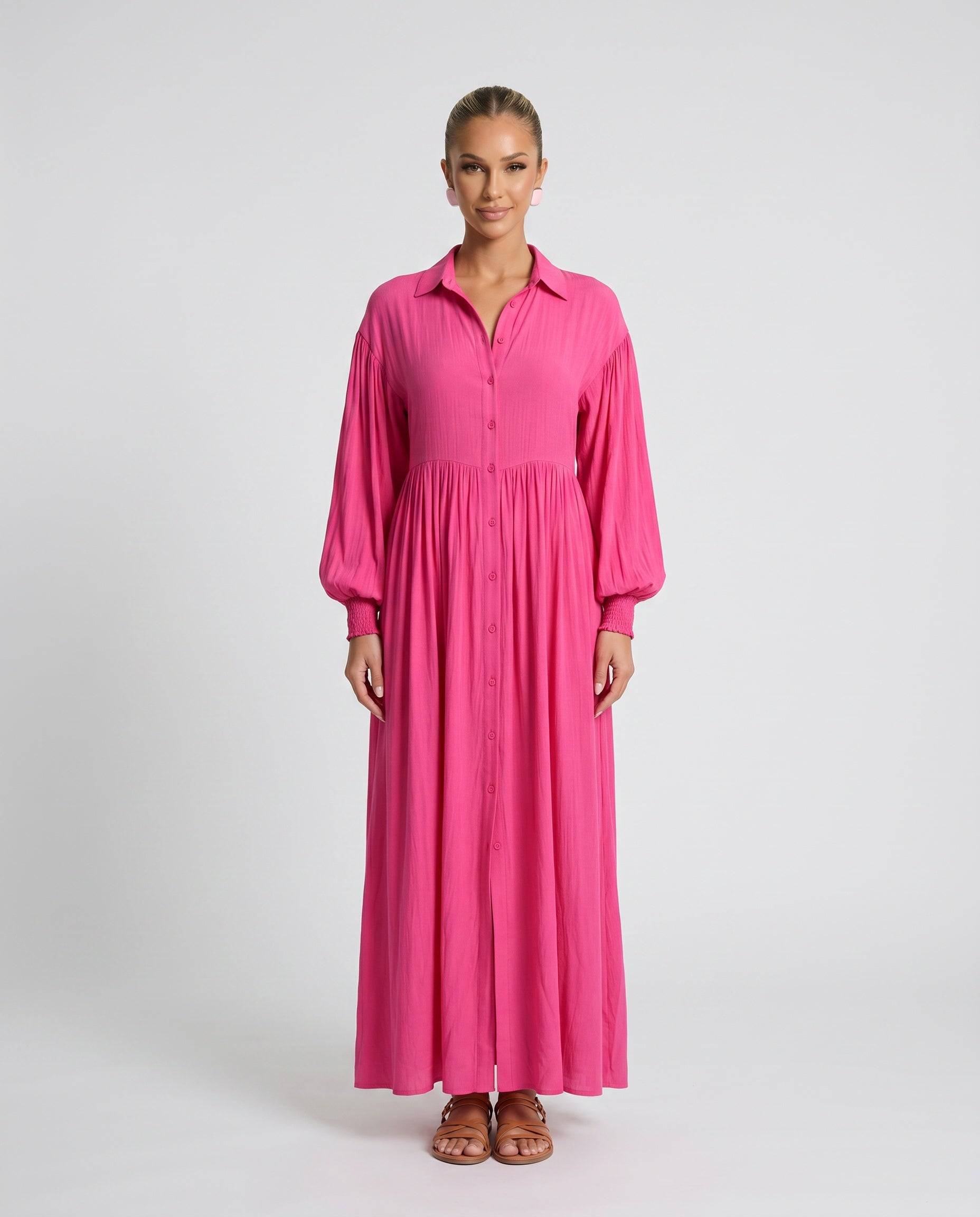 Greta | Front Slit Maxi Dress