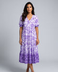 Sadie | Floral V-Neck Summer Maxi Dress